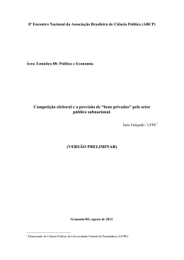 &ldquo;bens privados&rdquo; pelo setor p&uacute;blico