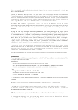 Este ano, na sua 32 edi&ccedil;&atilde;o, a Escola Secund&aacute;ria de Augusto
