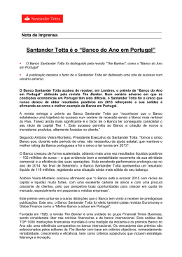 01/12/2014 - Santander Totta é o “Banco do Ano em Portugal” pdf