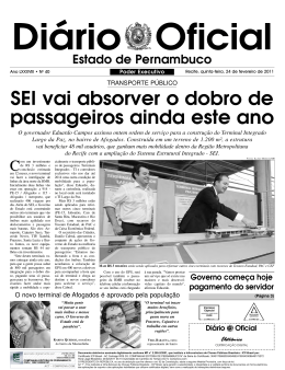 SEI vai absorver o dobro de passageiros ainda este ano