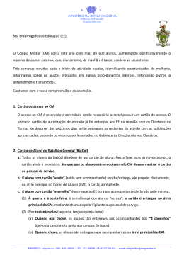 Informa&ccedil;&atilde;o - Col&eacute;gio Militar