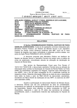 Gabinete do Desembargador Federal Marcelo Navarro