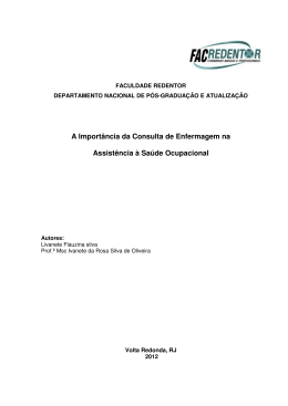 A Importância da Consulta de Enfermagem na Assistência à Saúde