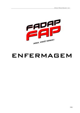 ENFERMAGEM ENFERMAGEM