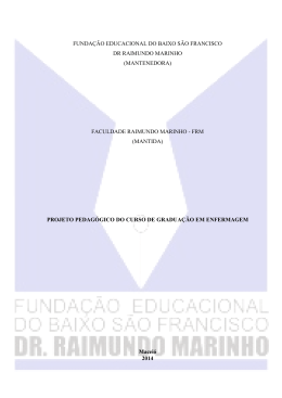 projeto pedag&oacute;gico do curso