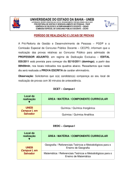 locais de prova