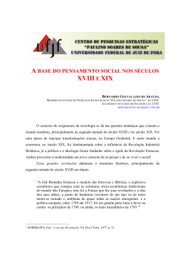 XVIII E XIX - UFJF /Defesa