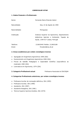 Fernanda Maria Miranda Cabral Naturalidade