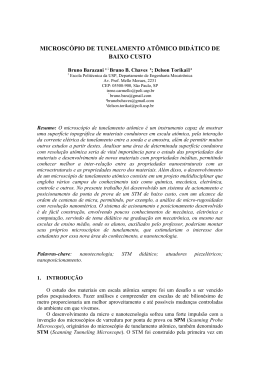 MICROSCPIO DE TUNELAMENTO ATMICO DIDTICO