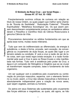 O S&iacute;mbolo da Rosa Cruz - Fraternitas Rosicruciana Antiqua