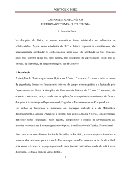 PORTFÓLIO MEEC - Técnico Lisboa
