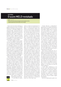 O score MELD revisitado