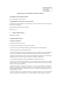 Ficha T&eacute;cnica