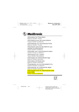 Information for Prescribers