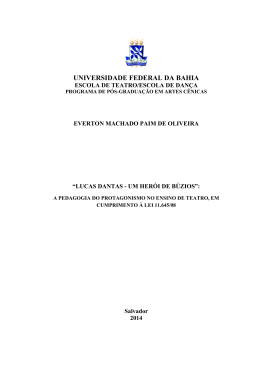 Everton - RI UFBA - Universidade Federal da Bahia