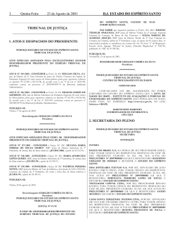 Tribunal de Justiça do Espírito Santo