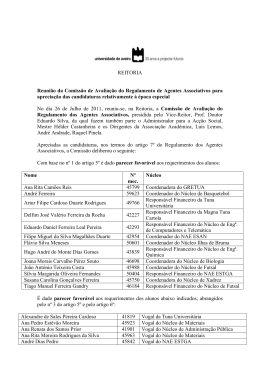 Acta Comiss&atilde;o de Avalia&ccedil;&atilde;o