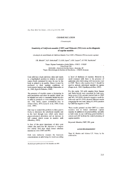 (CMT) and Whiteside (WS) tests on the diagnosis