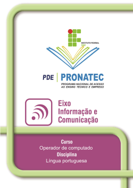 Apostila de L&iacute;ngua Portuguesa