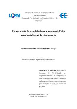 4.1 Kit did&aacute;tico com rob&oacute;tica de baix&iacute;ssimo custo