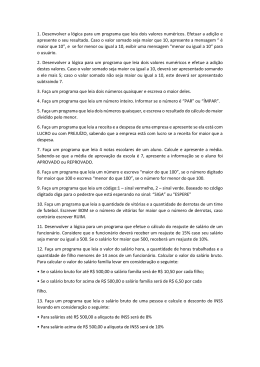 Exercicios SE