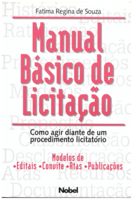00172 - Manual B&aacute;sico de Licita&ccedil;&atilde;o