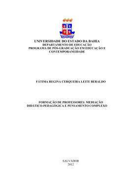 f&aacute;tima regina cerqueira leite beraldo - CDI