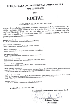 EDITAL - Consulado Geral de Portugal