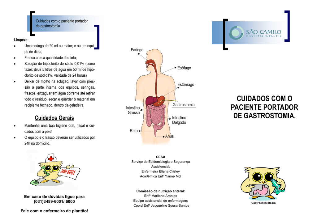 dieta enteral via gastrostomia