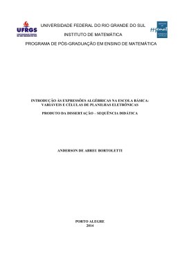 sequ&ecirc;ncia did&aacute;tica