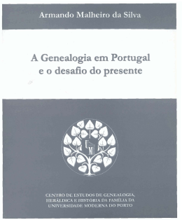 A Genealogia em Portugal e o desafio do presente