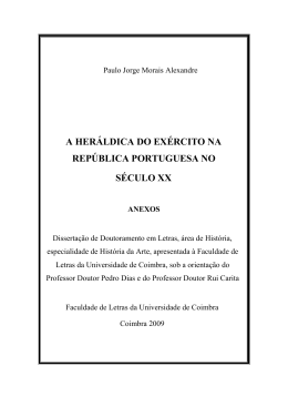 ANEXOS A HER&Aacute;LDICA DO EX&Eacute;RCITO NA