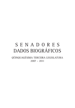 senadores_brasileiros_2007-2011 - the observatory of social and