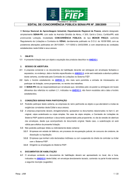 280-09 CP-Aquisi&ccedil;&atilde;o de Equipamentos Eletroeletr&ocirc;nicos