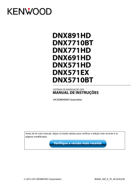 DNX891HD DNX7710BT DNX771HD DNX691HD