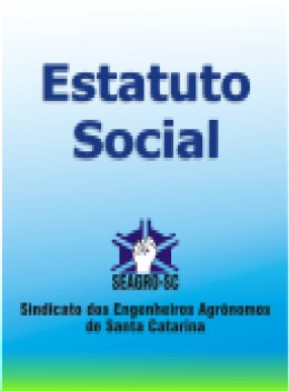 Estatuto Social - Seagro-SC