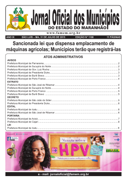 Edi&ccedil;&atilde;o N&ordm;: 1188