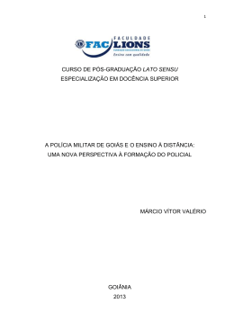 ARTIGO-A PMGO e o ensino &agrave; dist&acirc;ncia