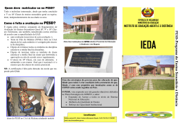 PESD - Ministério da Educação