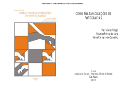 COMO TRATAR COLE&Ccedil;&Otilde;ES DE FOTOGRAFIAS - ARQ-SP