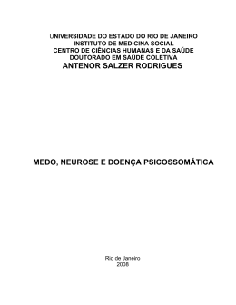 antenor salzer rodrigues medo, neurose e doen&ccedil;a psicossom&aacute;tica