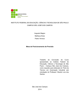 INSTITUTO FEDERAL DE EDUCA&Ccedil;&Atilde;O, CI&Ecirc;NCIA E