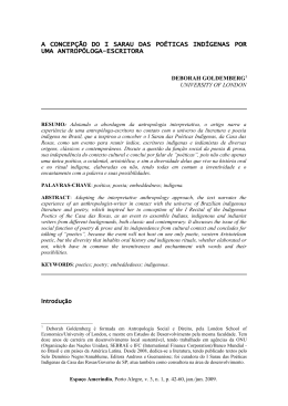 Sarau das po&eacute;ticas ind&iacute;genas - Coexistir