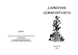 JARDINS COMEST&Iacute;VEIS