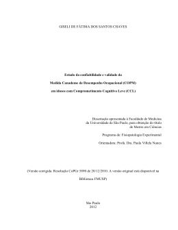 giseli de f&aacute;tima dos santos chaves - Biblioteca Digital de Teses e