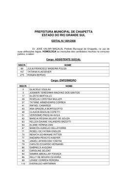 prefeitura municipal de chiapetta estado do rio grande sul