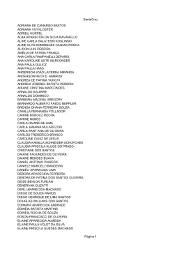 Confira aqui a lista dos beneficiados