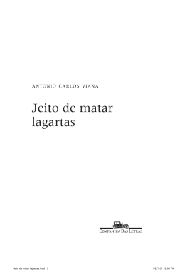 Leia um trecho em pdf - Companhia das Letras