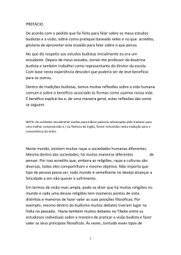 Explica&ccedil;&atilde;o sobre as 4 nobres verdades por Sangye Nhyengpa