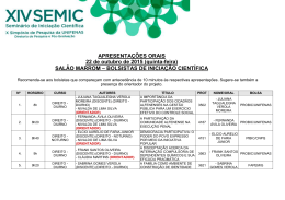 22/10/2015 Apresenta&ccedil;&otilde;es Bolsistas